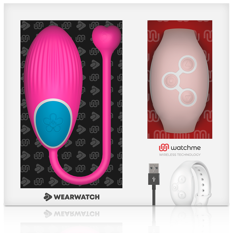 WEARWATCH - TECNOLOGIA WATCHME TELECOMANDO UOVO FUCSIA / ROSA - WEARWATCH | Lingerie Harness Boutique