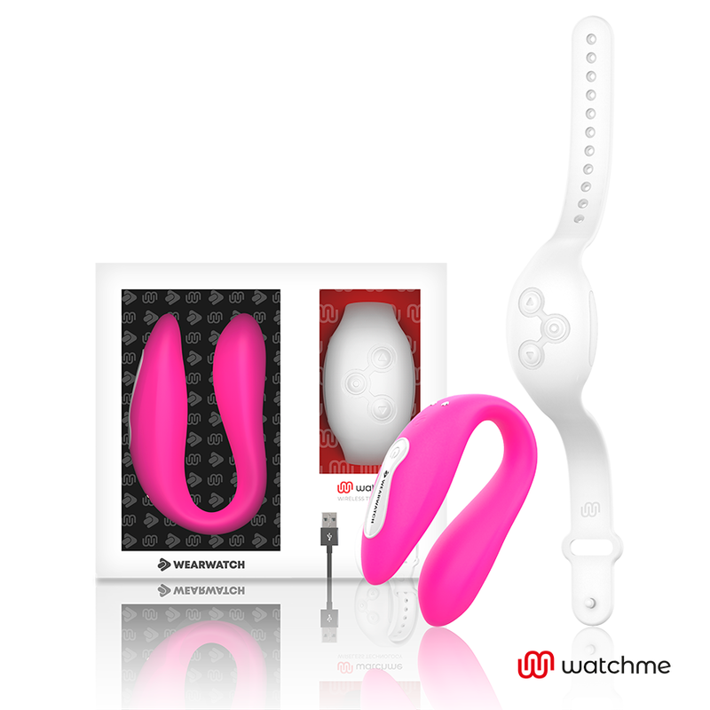 WEARWATCH - WATCHME VIBRATORE A DOPPIA TECNOLOGIA FUCSIA / NEVE - WEARWATCH | Lingerie Harness Boutique