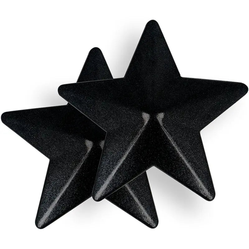 COQUETTE CHIC DESIRE - COPRI CAPEZZOLI BLACK STARS - COQUETTE ACCESSORIES | Lingerie Harness Boutique