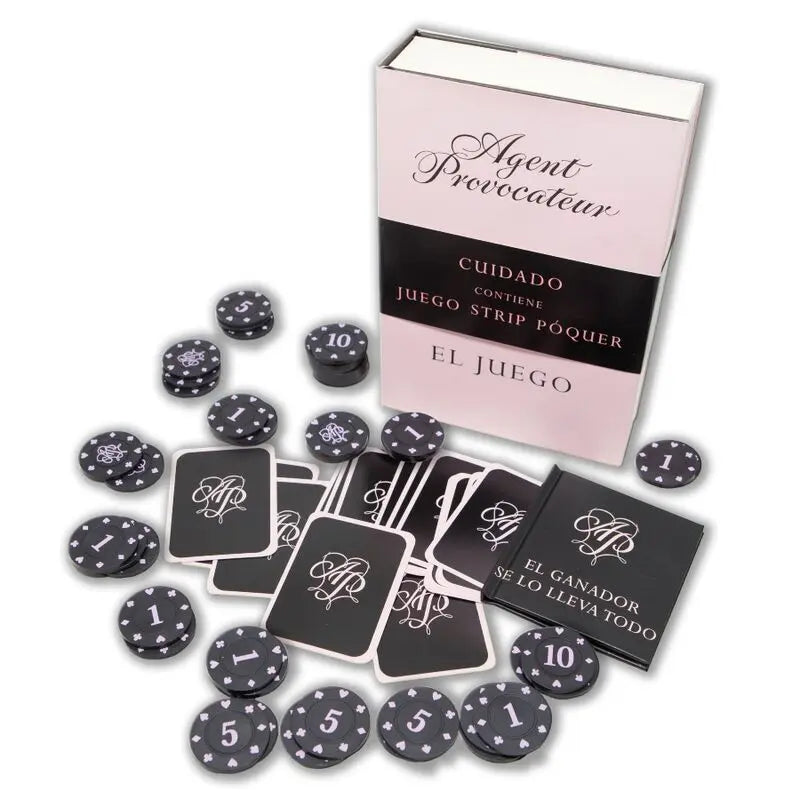 DIABLO PICANTE - GETTONI E CARTE PER IL GIOCO STRIP POKER - DIABLO PICANTE | Lingerie Harness Boutique