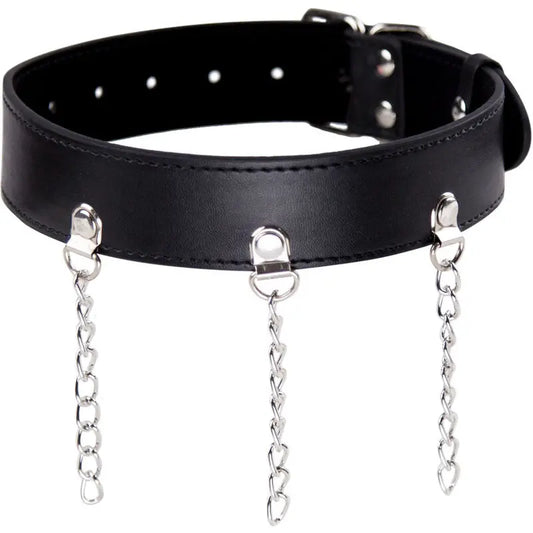 OHMAMA FETISH - COLLANA FETISH CON ANELLI - OHMAMA FETISH | Lingerie Harness Boutique