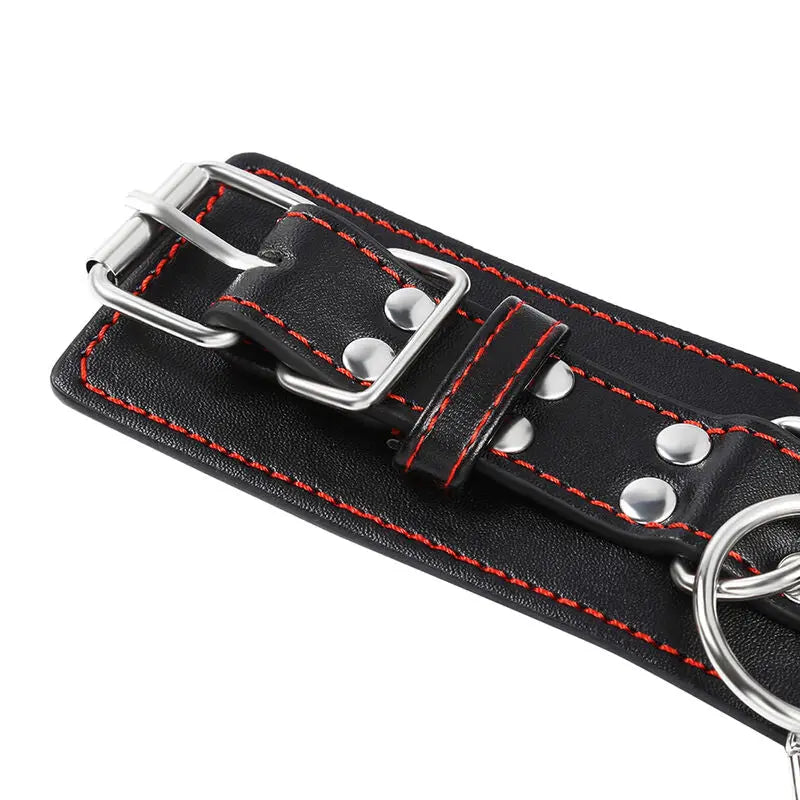 OHMAMA FETISH - MANETTE CON CUORE INTARSIATO - OHMAMA FETISH | Lingerie Harness Boutique