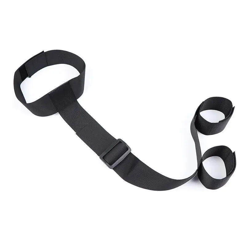 OHMAMA FETISH - MANETTE DA POLSO E COLLARE IN NYLON - OHMAMA FETISH | Lingerie Harness Boutique