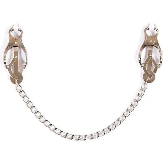 OHMAMA FETISH - MORSETTI IN METALLO CON CATENA - OHMAMA FETISH | Lingerie Harness Boutique