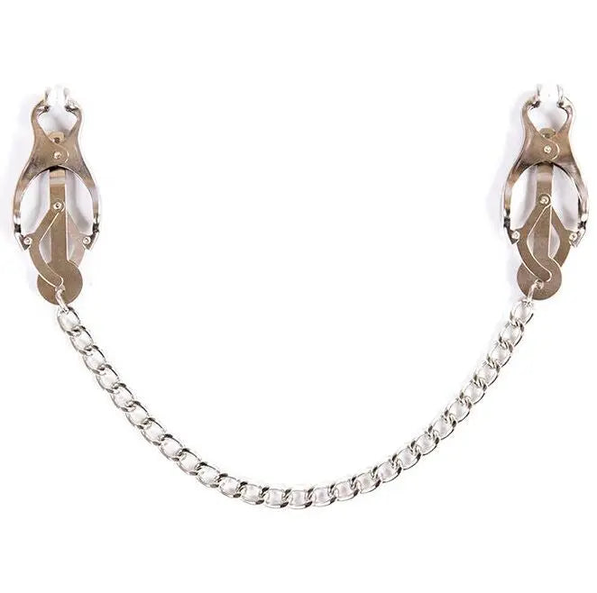 OHMAMA FETISH - MORSETTI IN METALLO CON CATENA - OHMAMA FETISH | Lingerie Harness Boutique