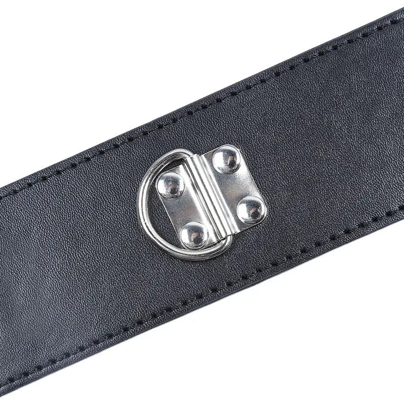 OHMAMA FETISH - TENUTA DA POLSO CON CHIUSURA A SCATTO IN METALLO - OHMAMA FETISH | Lingerie Harness Boutique