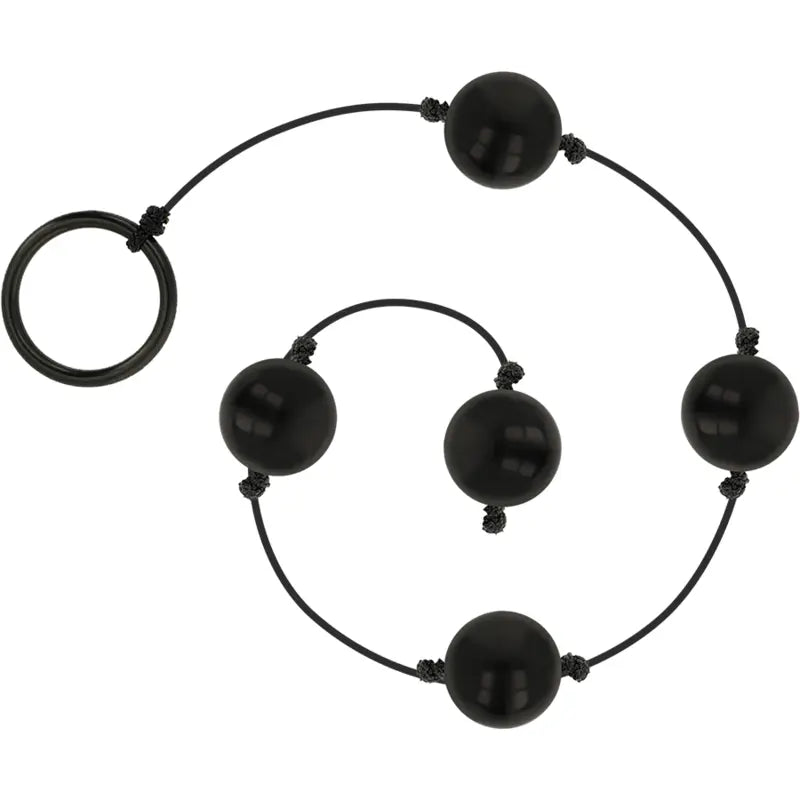 OHMAMA - MINI SFERE ANAL O VAGINALI NERE CINESI - OHMAMA ANAL | Lingerie Harness Boutique