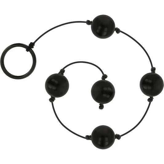 OHMAMA - MINI SFERE ANAL O VAGINALI NERE CINESI - OHMAMA ANAL | Lingerie Harness Boutique