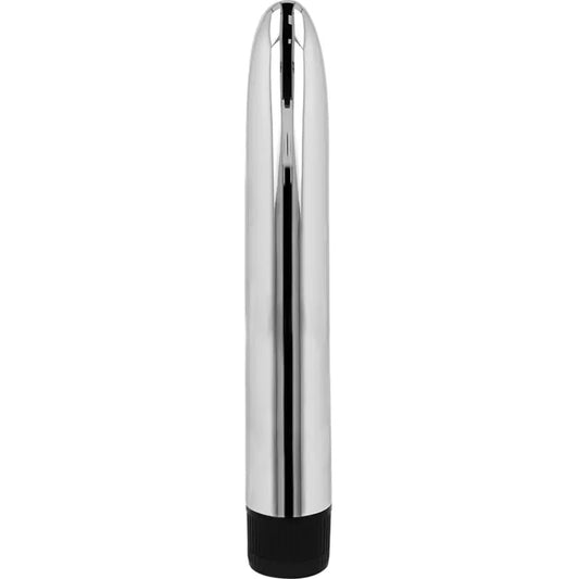 OHMAMA - VIBRATORE CLASSICO IN ARGENTO 17,5 CM - OHMAMA VIBRATORS | Lingerie Harness Boutique