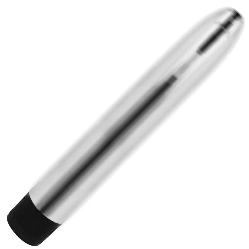 OHMAMA - VIBRATORE CLASSICO IN ARGENTO 17,5 CM - OHMAMA VIBRATORS | Lingerie Harness Boutique