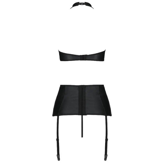 PASSION - SET NANCY PELLE ECOLOGICA L/XL - PASSION WOMAN SETS | Lingerie Harness Boutique