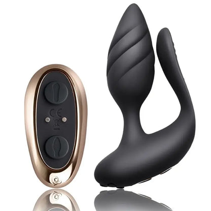 ROCKS-OFF - TELECOMANDO CON SPINA COCKTAIL - NERO - ROCKS-OFF | Lingerie Harness Boutique