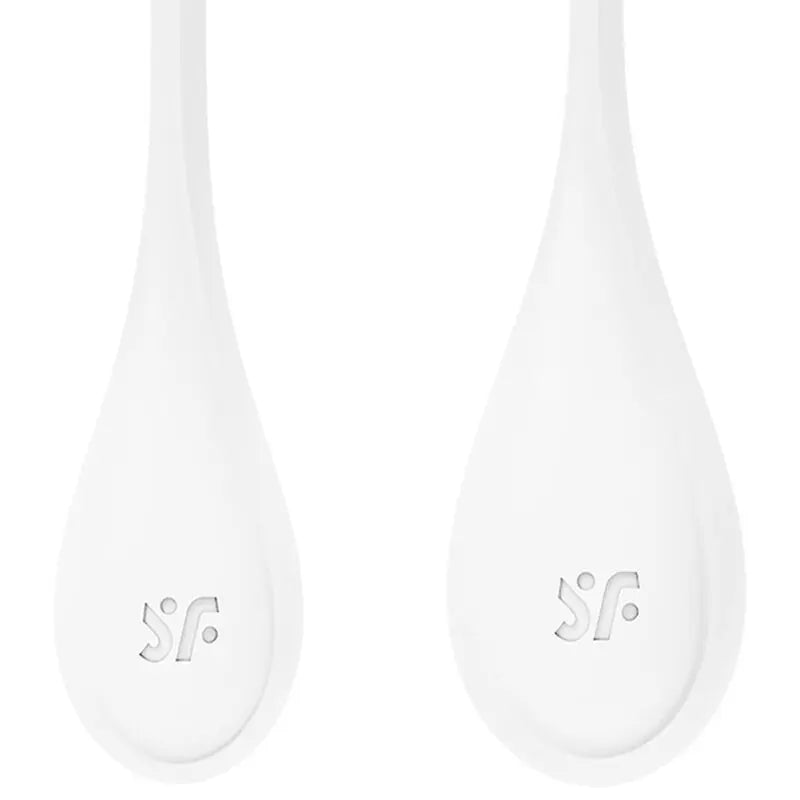 SATISFYER - SET DA ALLENAMENTO YONI POWER 1 BIANCO - SATISFYER BALLS | Lingerie Harness Boutique