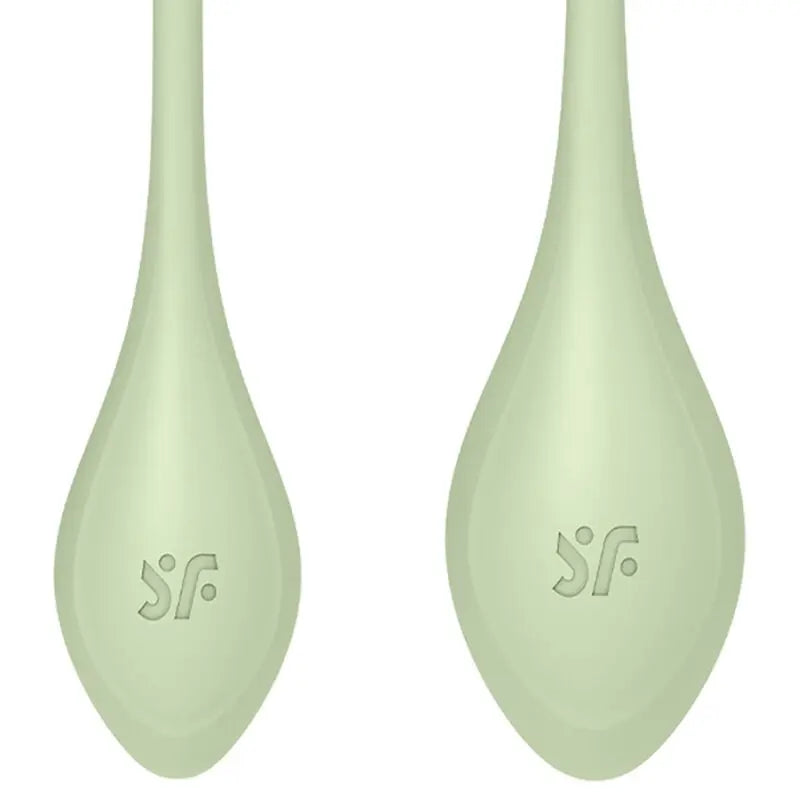SATISFYER - SET DA ALLENAMENTO YONI POWER 2 VERDE - SATISFYER BALLS | Lingerie Harness Boutique