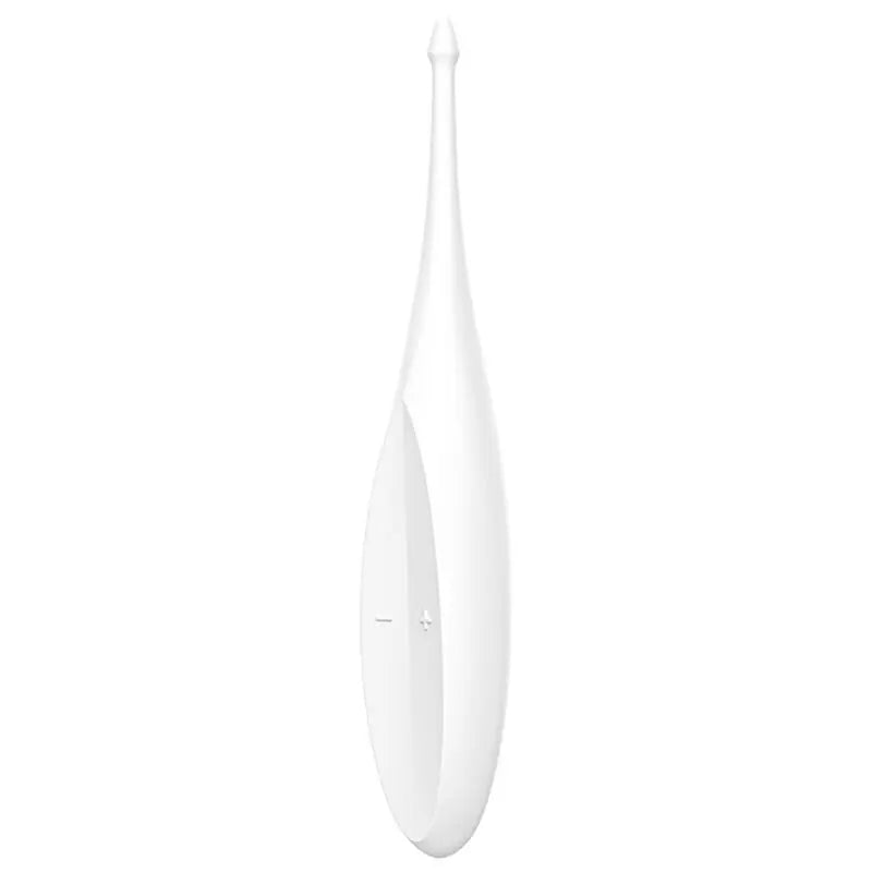 SATISFYER - VIBRATORE CON PUNTA TWIRLING FUN BIANCO - SATISFYER VIBRATOR | Lingerie Harness Boutique