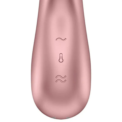 SATISFYER - VIBRATORE HOT LOVER ROSA & BEIGE - SATISFYER CONNECT | Lingerie Harness Boutique