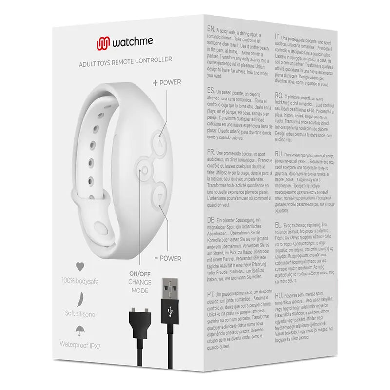 WATCHME - OROLOGIO CON TECNOLOGIA WIRELESS ACQUAMARINA - WATCHME | Lingerie Harness Boutique