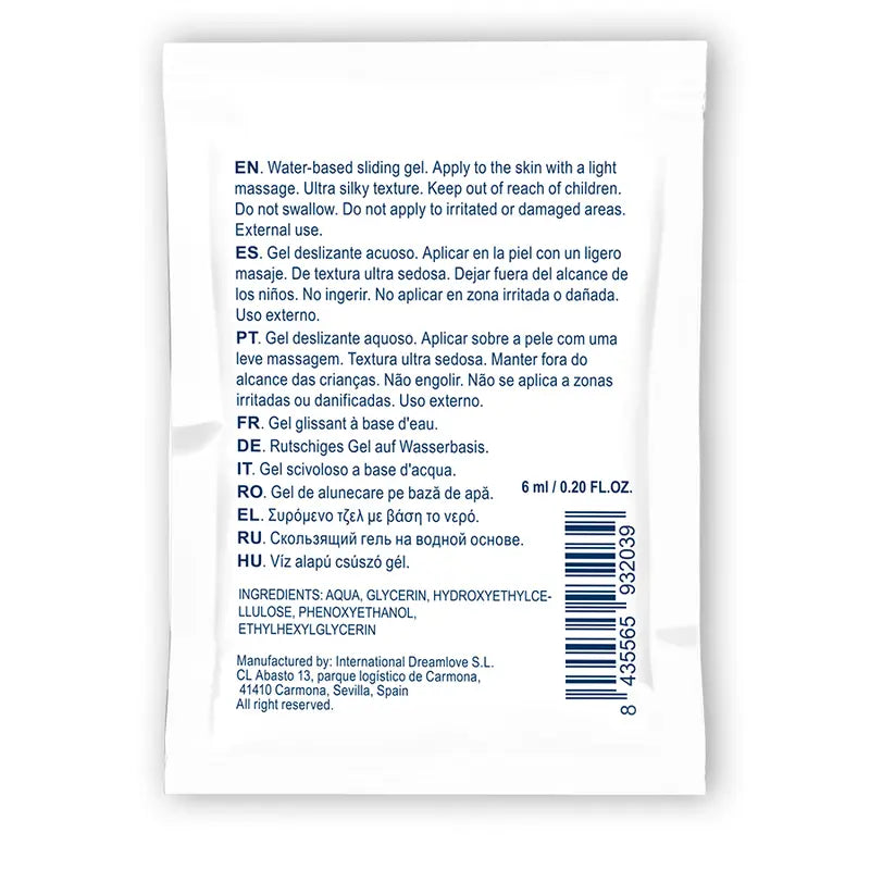 WATERFEEL - GEL SCORREVOLE NEUTRO A BASE ACQUA 6 ML - WATERFEEL | Lingerie Harness Boutique
