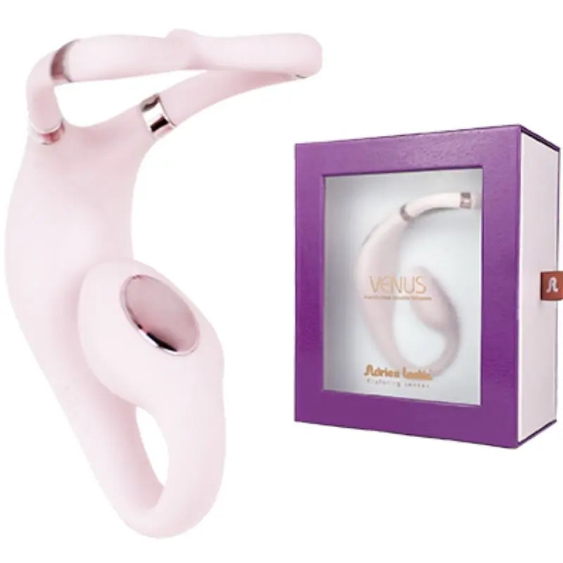 adrien lastic - coppia segreti ii doppia stimolazione rosa + app gratuita Adrien Lastic Lingerie Harness Boutique