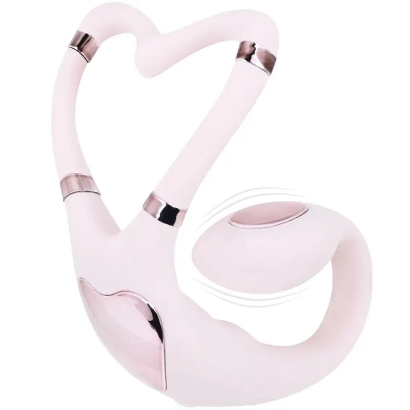 adrien lastic - coppia segreti ii doppia stimolazione rosa + app gratuita Adrien Lastic Lingerie Harness Boutique