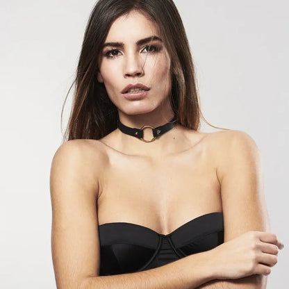 bijoux indiscrets maze - collana girocollo nera Bijoux Indiscrets Lingerie Harness Boutique