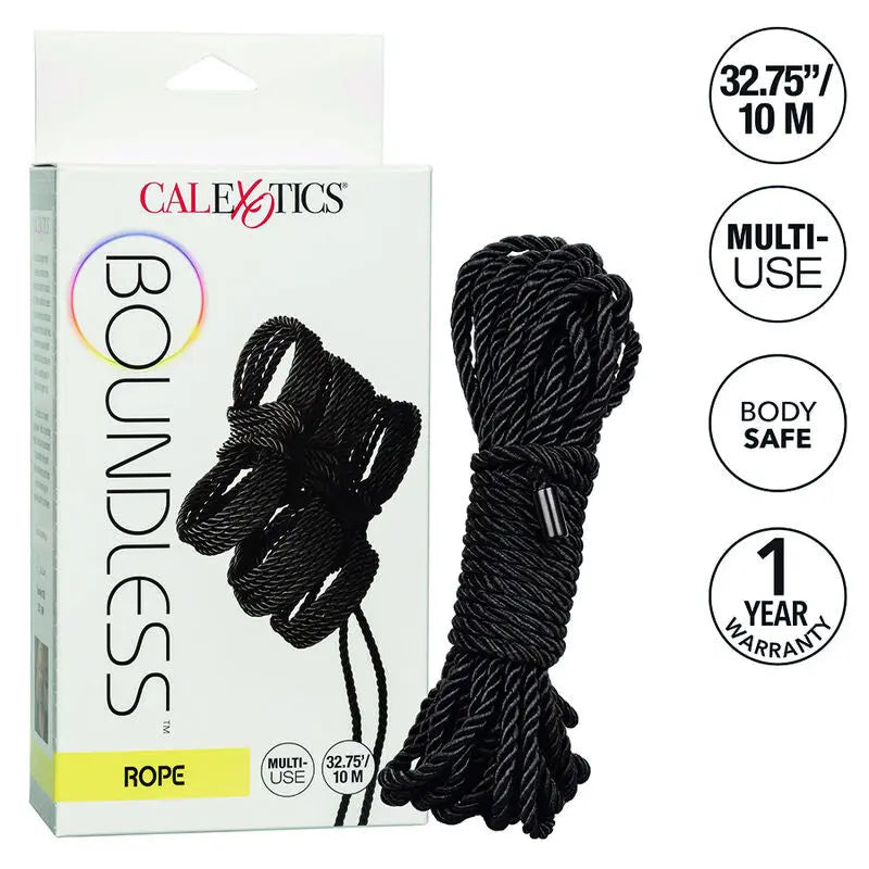 calexotics - boundless corda 10 m nera CalExotics Lingerie Harness Boutique