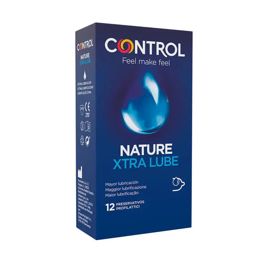 control - adapta nature extralube condoms 12 units Control Lingerie Harness Boutique