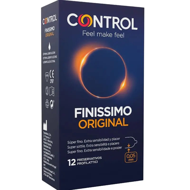 control - finissimo preservativi 12 unità Control Lingerie Harness Boutique