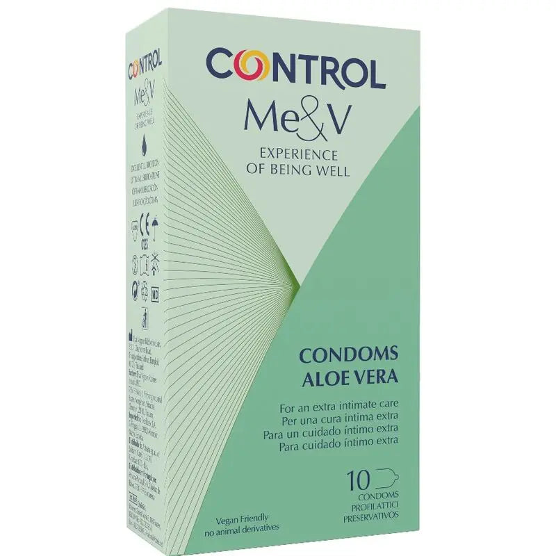 control - preservativi con aloe vera 10 unità Control Lingerie Harness Boutique