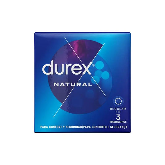 durex - classico naturale 3 unità Durex Lingerie Harness Boutique