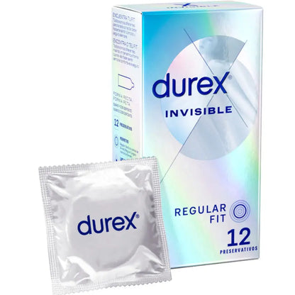 durex - invisibile extra sottile 12 unità Durex Lingerie Harness Boutique