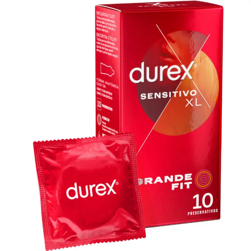 durex - preservativi sensitive xl 10 unità Durex Lingerie Harness Boutique