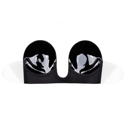 BYE-BRA - REGGISENO SENZA MANIGLIE EN U BEIGE COPPA E - BYE BRA - BRAS | Lingerie Harness Boutique