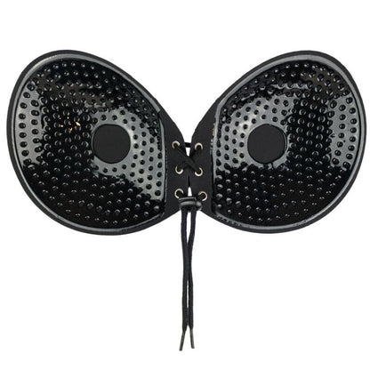 BYE-BRA - REGGISENO ADHESIVO ENTRELAZADO BEIGE COPPA C - BYE BRA - BRAS | Lingerie Harness Boutique