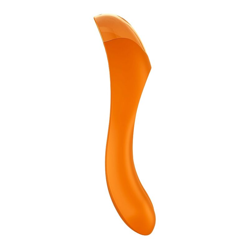 SATISFYER - CANDY CANE FINGER VIBRATOR ORANGE