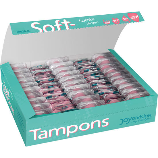 JOYDIVISION SOFT-TAMPONS - TAMPONI MORBIDI ORIGINALI MINI X 50 UNITÀ - JOYDIVISION SOFT-TAMPONS | Lingerie Harness Boutique