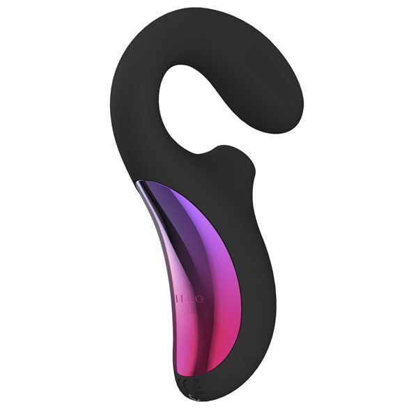 LELO - MASSAGGIATORE STIMOLAZIONE DOPPIA ASPIRAZIONE ENIGMA NERO - LELO | Lingerie Harness Boutique