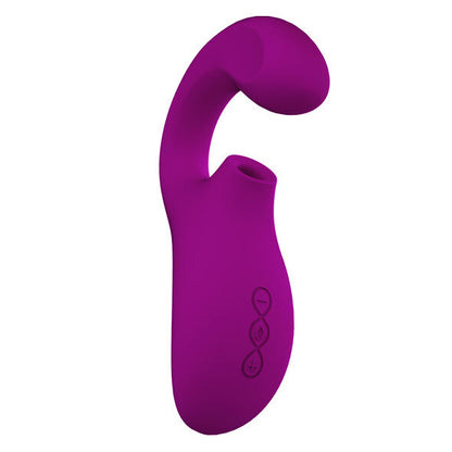 LELO - ENIGMA MASSAGGIATORE A DOPPIA ASPIRAZIONE ROSA PROFONDA - LELO | Lingerie Harness Boutique