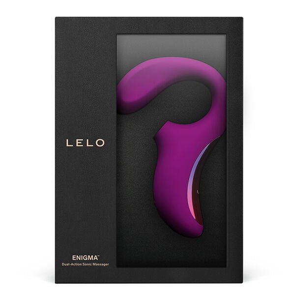 LELO - ENIGMA MASSAGGIATORE A DOPPIA ASPIRAZIONE ROSA PROFONDA - LELO | Lingerie Harness Boutique