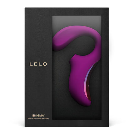 LELO - ENIGMA MASSAGGIATORE A DOPPIA ASPIRAZIONE ROSA PROFONDA - LELO | Lingerie Harness Boutique
