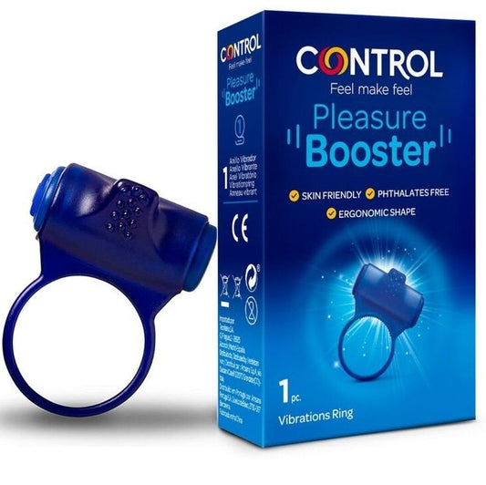 CONTROL - ANELLO VIBRATORE PLEASURE BOOSTER - CONTROL TOYS | Lingerie Harness Boutique