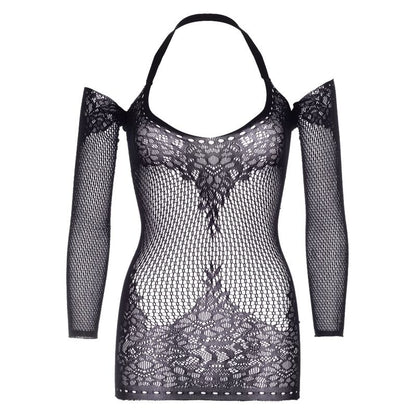 LEG AVENUE - MINIABITOTWIST HALTER IN PIZZO TAGLIA UNICA - LEG AVENUE DRESSES | Lingerie Harness Boutique