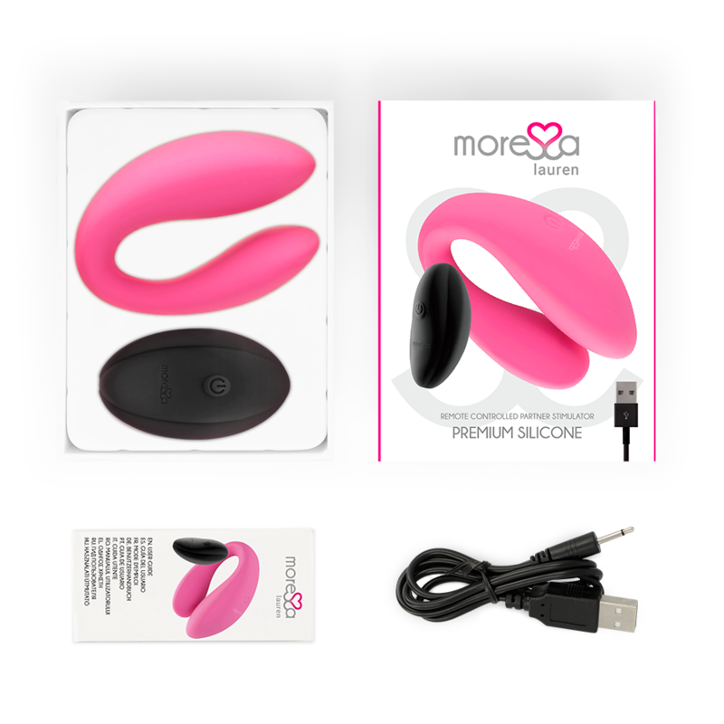 MORESSA - LAUREN STIMOLATORE A TELECOMANDO PER COPPIA - MORESSA | Lingerie Harness Boutique