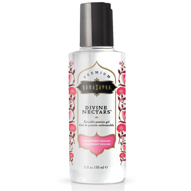 KAMASUTRA - DIVINE NECTARS LUBRICANT STRAWBERRY DREAM 150 ML