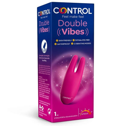CONTROL - STIMOLATORE DOPPIO VIBES - CONTROL TOYS | Lingerie Harness Boutique