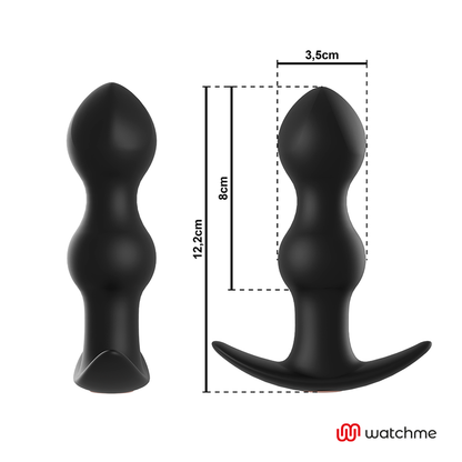ANBIGUO - WATCHME REMOTE CONTROL PLUG VIBRATORE ANALE TIBERIO - ANBIGUO | Lingerie Harness Boutique