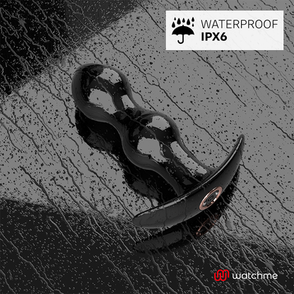 ANBIGUO - WATCHME REMOTE CONTROL PLUG VIBRATORE ANALE TIBERIO - ANBIGUO | Lingerie Harness Boutique