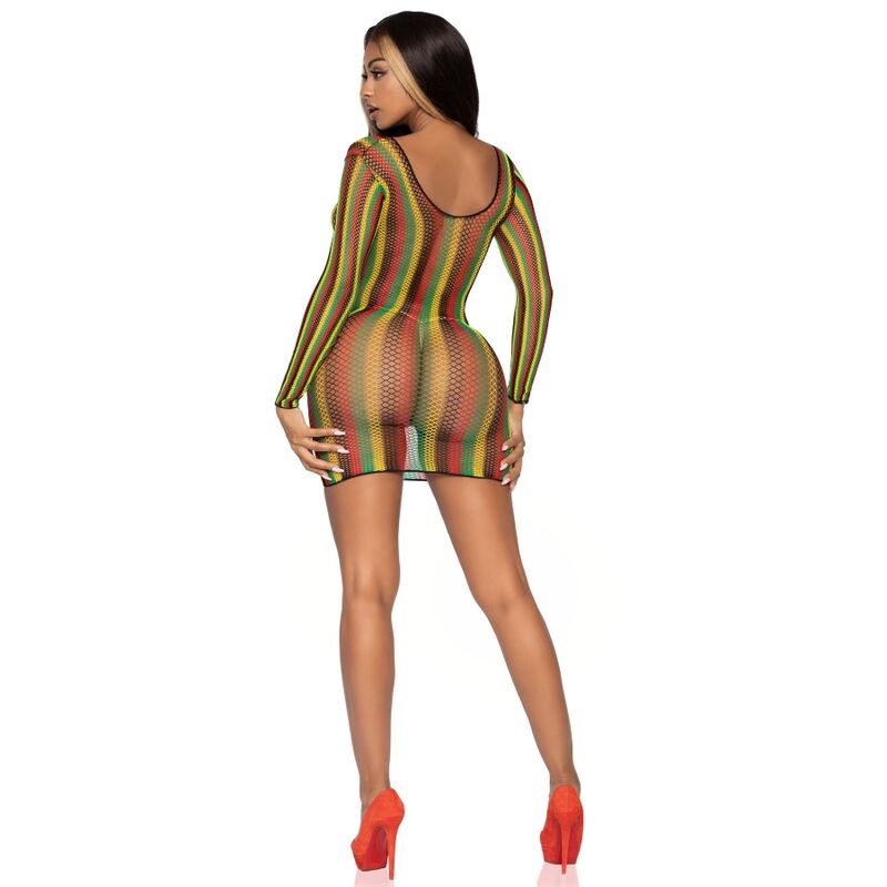 LEG AVENUE - MINIABITO RASTA TAGLIA UNICA - LEG AVENUE DRESSES | Lingerie Harness Boutique