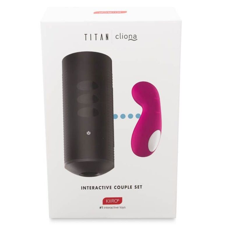 KIIROO - SET COPPIE TITAN E CLIONA LILLA - KIIROO | Lingerie Harness Boutique