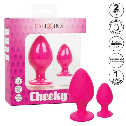 CALEXOTICS - BUTTPLUG CHEEKY ROSA - CALEXOTICS | Lingerie Harness Boutique